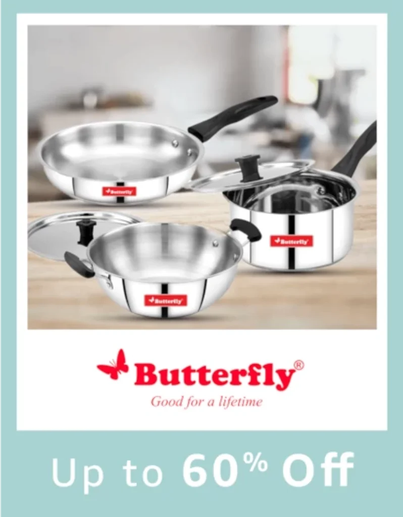 butterfly 60% off