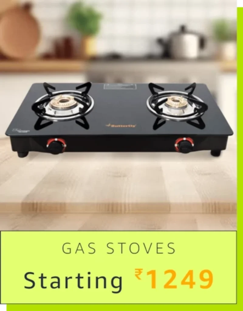 gas stoves from 1249