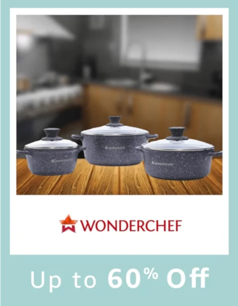 wonderchef 60% off